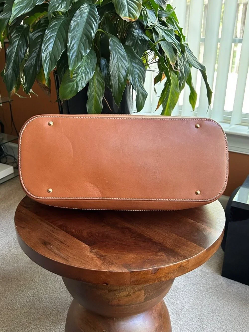 CELINE Smooth Calfskin Doctor Frame Bag British Tan 👜 - Picture 7 of 13